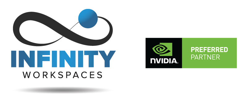 Logos of IronOrbit and NVIDIA, symbolizing their collaboration to provide cutting-edge IT solutions that enhance productivity, security, and efficiency, delivering superior performance for business operations.