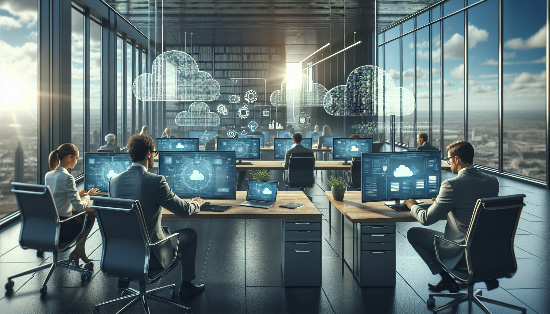 Professional hybrid workforce using AWS, Azure, Citrix cloud desktops to cut IT costs and boost security