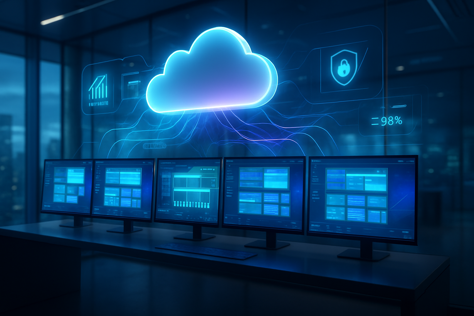 AI in cloud desktop environments: 2025 trends in predictive automation, security, and ROI on a modern dashboard