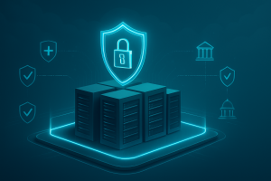 Private cloud security for sensitive data across healthcare, finance, and government, highlighting compliance and control.